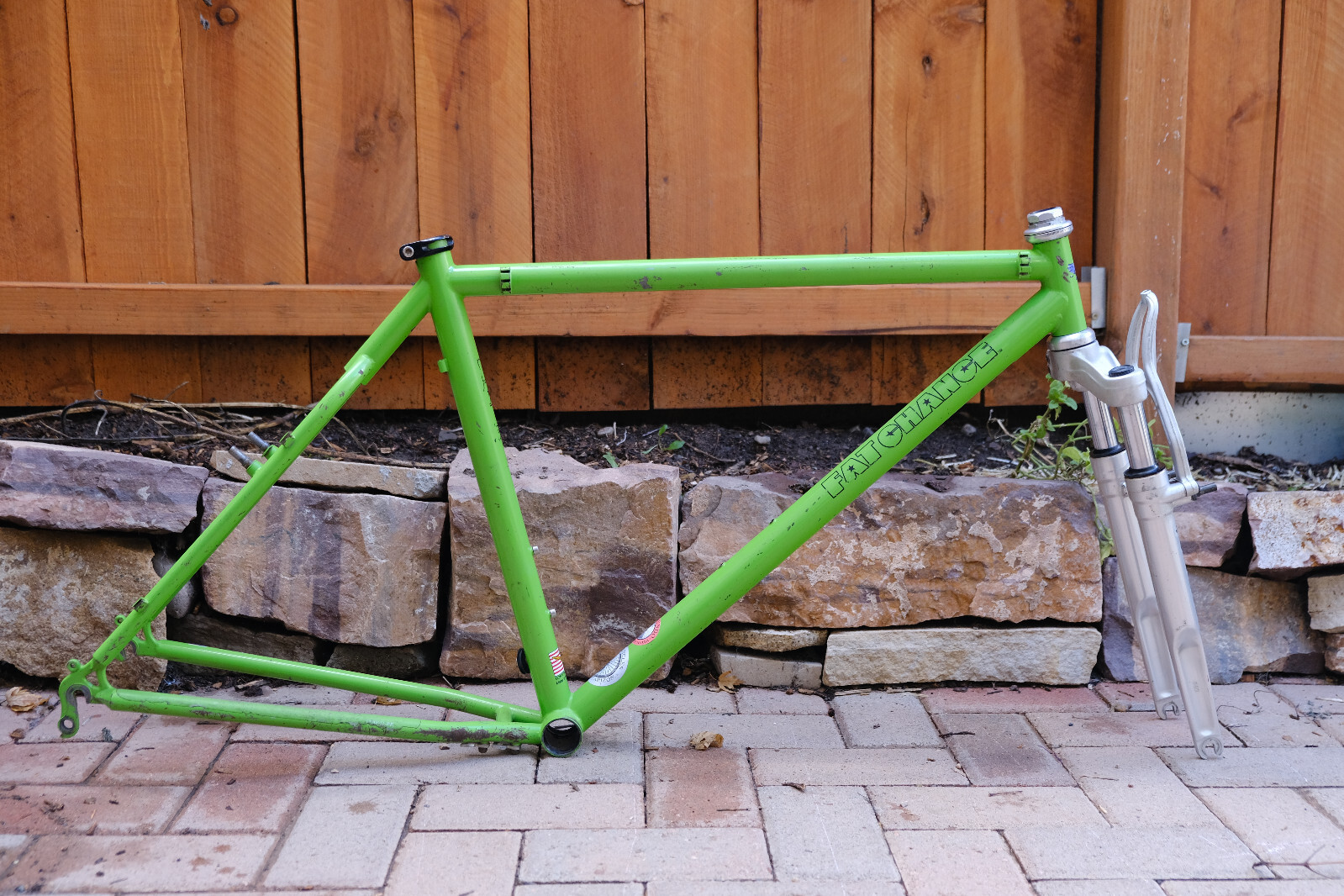 Vintage Fat Chance Buck Shaver Frameset 18.5