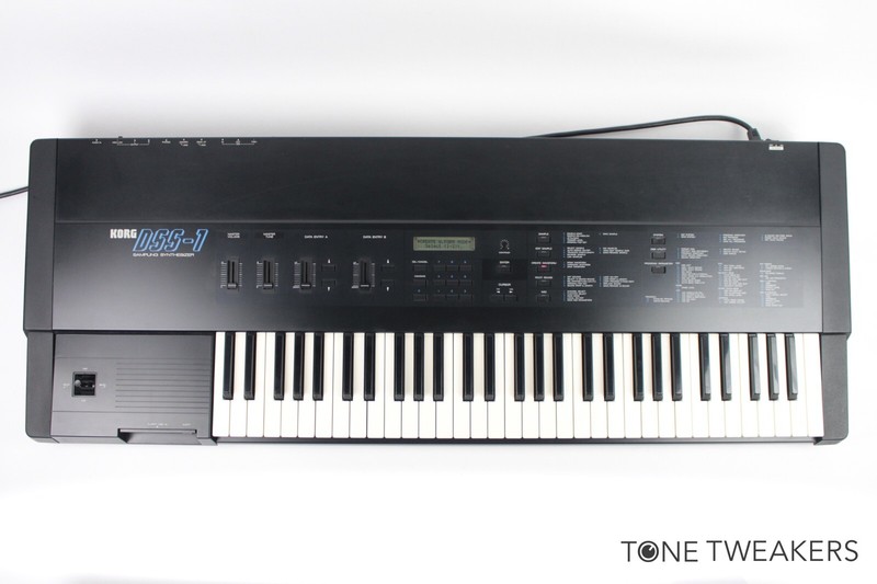 KORG DSS-1 Sampler Synthesizer 80s orig box sound disk keys KORG DSS-1 Sampler Synthesizer 80s orig box sound disk keys