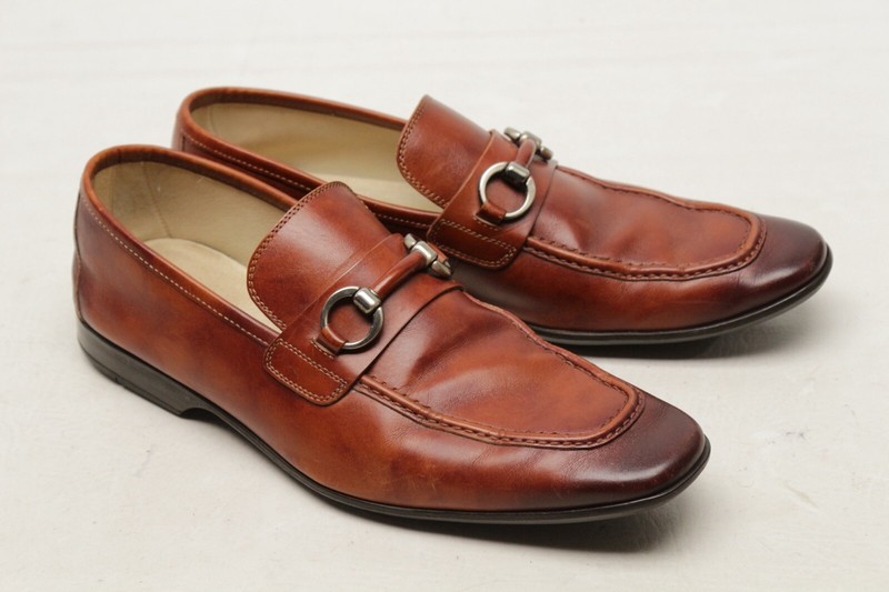Magnanni Men\'s Horsebit Loafers Shoes Size 10 M Leather Brown s-l400.jpg main image 4