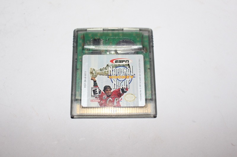 Details About Espn Hockey Night Nintendo Gameboy Color Gbc Cart Only Game Boy