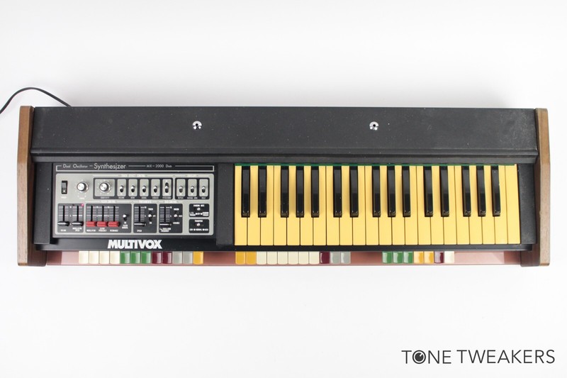 Multivox MX-2000 Duo Synthesizer sh-2000 lead solo keyboard