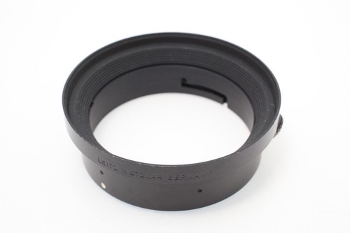 Leica レンズフード 12526 A42 ＋ キャップ 14043【美品】 Leica Leitz #12526 Lens Hood A42 + Leica #14043 Hood Cap