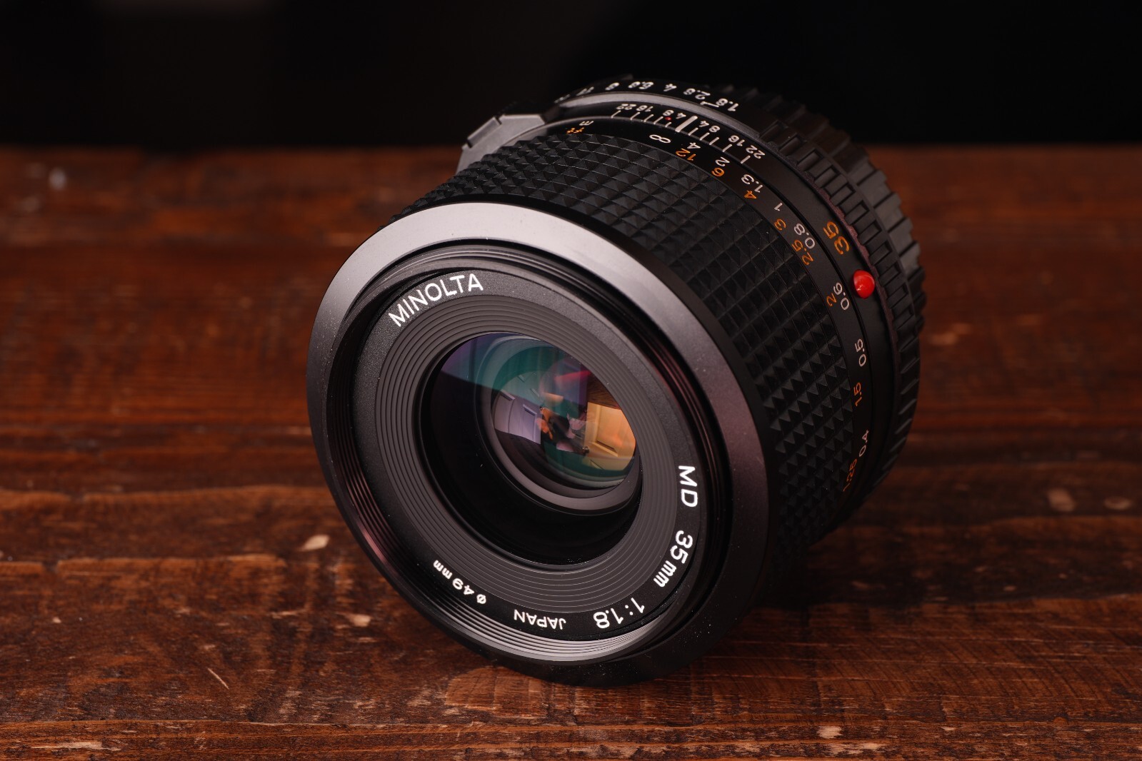 Minolta MD 35mm f/1.8 Lens (New MD III, NMD) - Very Good