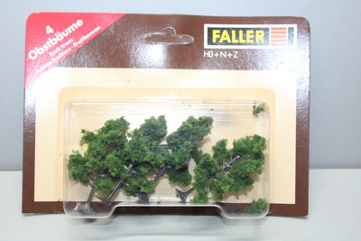 Faller 1402 4 les Arbres Fruitiers ca.6cm Échelle H0 Emballage D''Origine