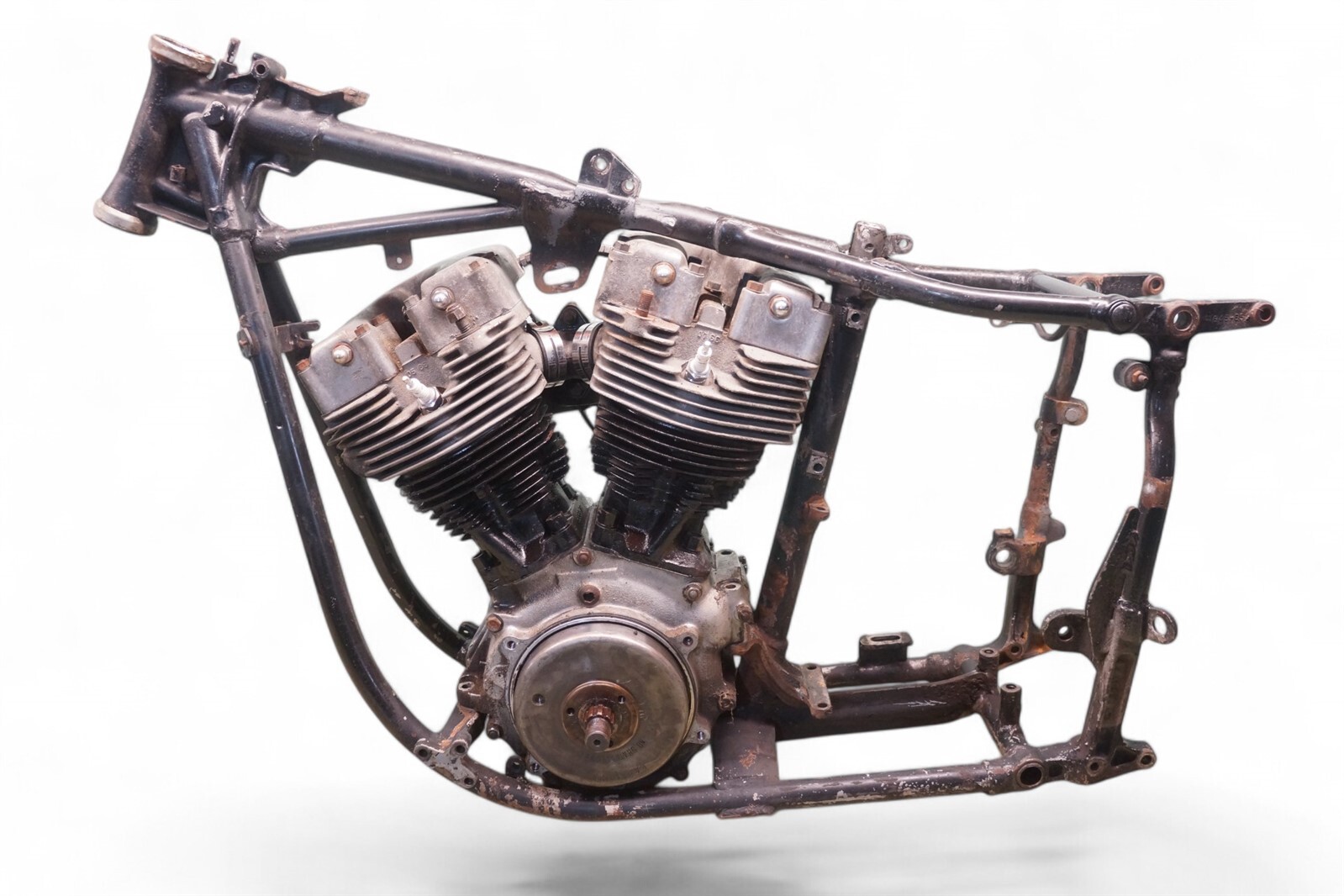 1970 Harley Shovelhead Panhead Fl Flh Duo Electa Glide *2865