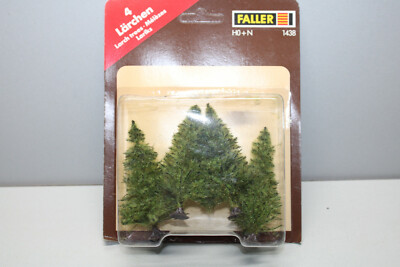 Faller 1438 4 Alerces ca.9cm Escala H0 Emb.orig
