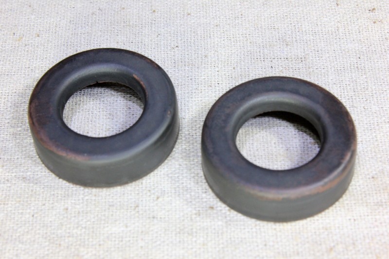 2 Lightning rod ball end caps solid copper new replacement 1 1//4/" od 3//4/" id