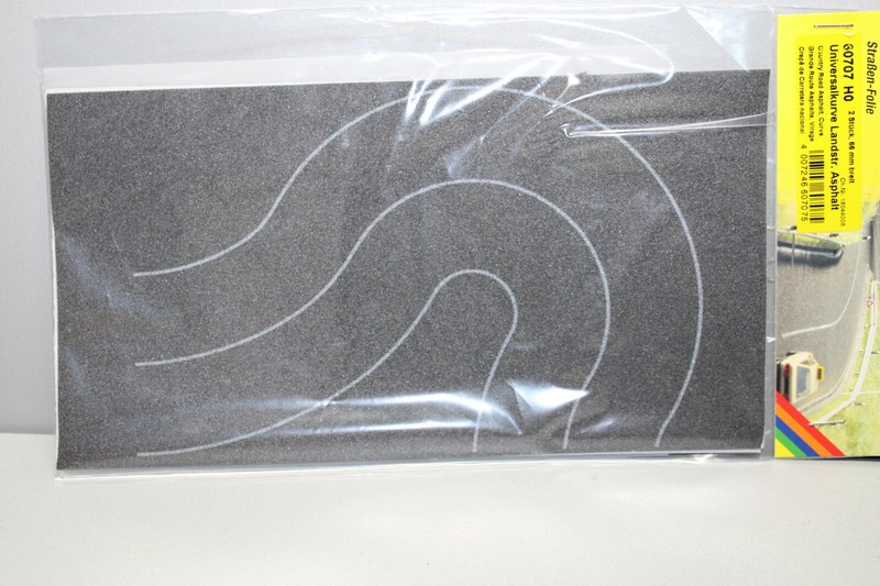 Noch 60707 Universalkurve Landstrasse Asphalt 2 StüCk Spur H0 Ovp