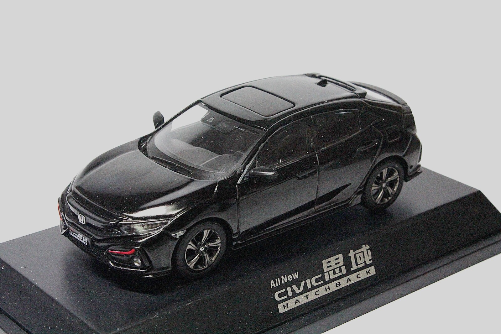 超人気新品 1/43 Car Diecast Black 2020 Hatchback CIVIC Honda Scale ミニカー