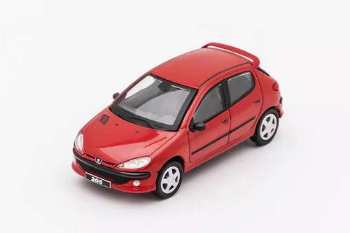 モンテカルロ ミニカー レッド コレクション フィギュア アンティーク SHADOW 1/64 Scale Peugeot 206 Red Diecast Car Model Toy