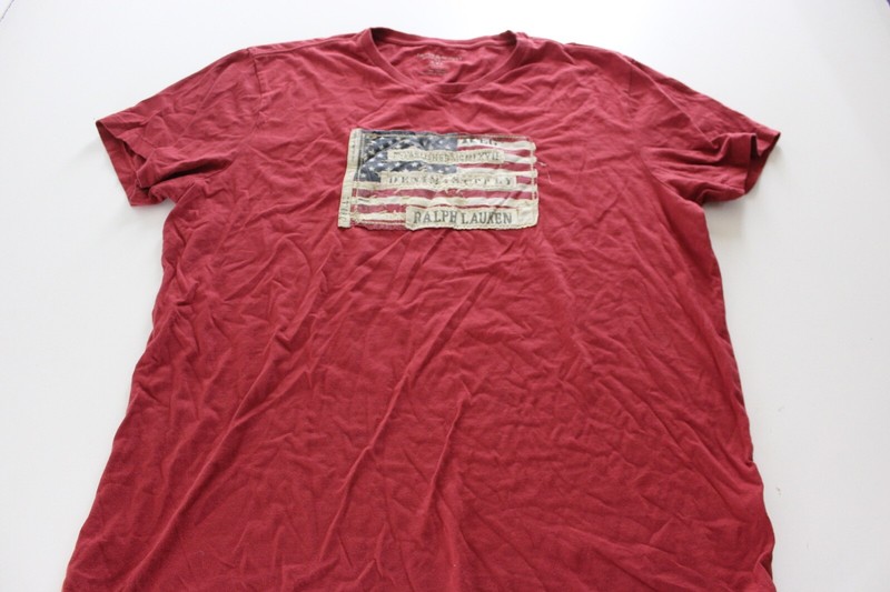 ralph lauren flag tee
