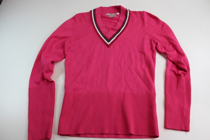 bright pink nike shirt