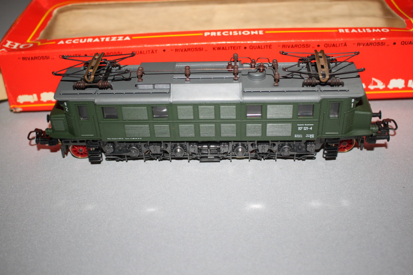 Rivarossi リバロッシ Locomotiva Gr. 851-121 delle F.S. 1117 Rivarossi リバロッシ Locomotiva Gr. 851-121 delle F.S. 1117