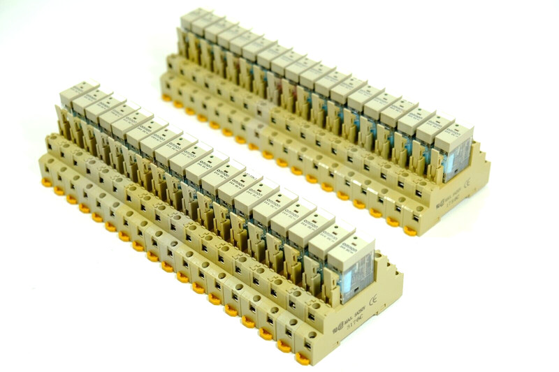 Omron P2rf-08-E + G2r-2-Sn X 36 PiÃ¨Ce Prise De Relais Avec Relais De SÃ©CuritÃ©