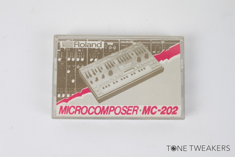 Roland MC-202 Microcomposer Data Cassette Rare Collectible