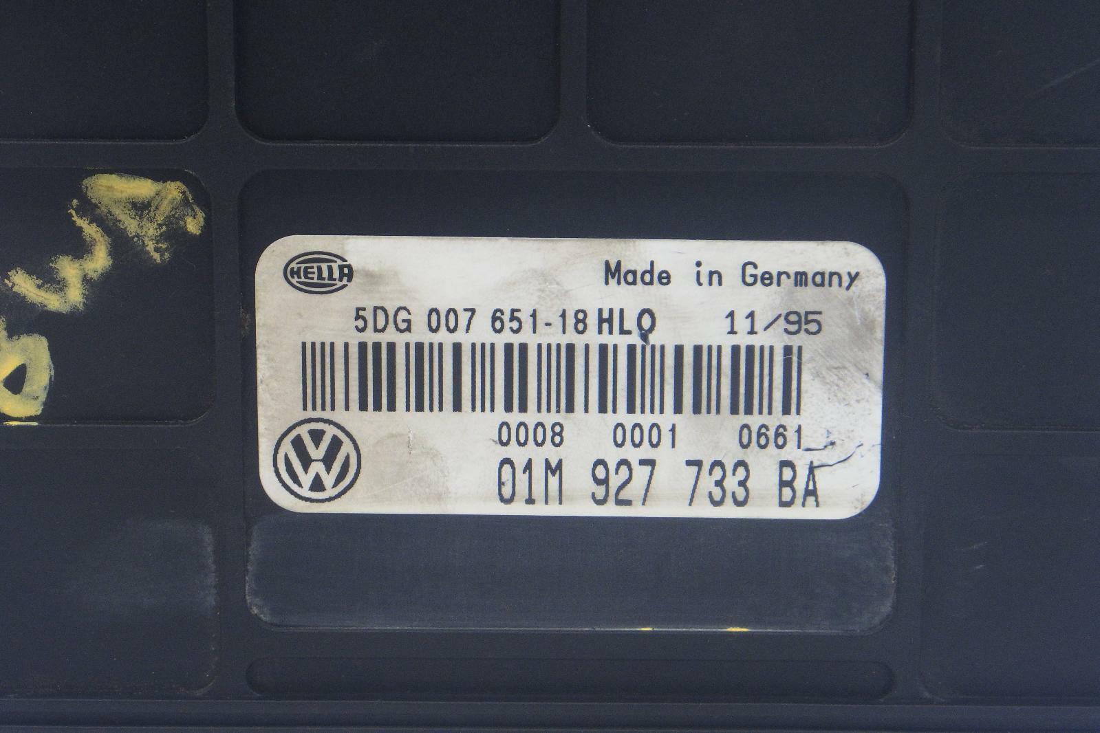 01M-927-733BA; VW JETTA OEM Transmission Control Module 95 96 97 | eBay