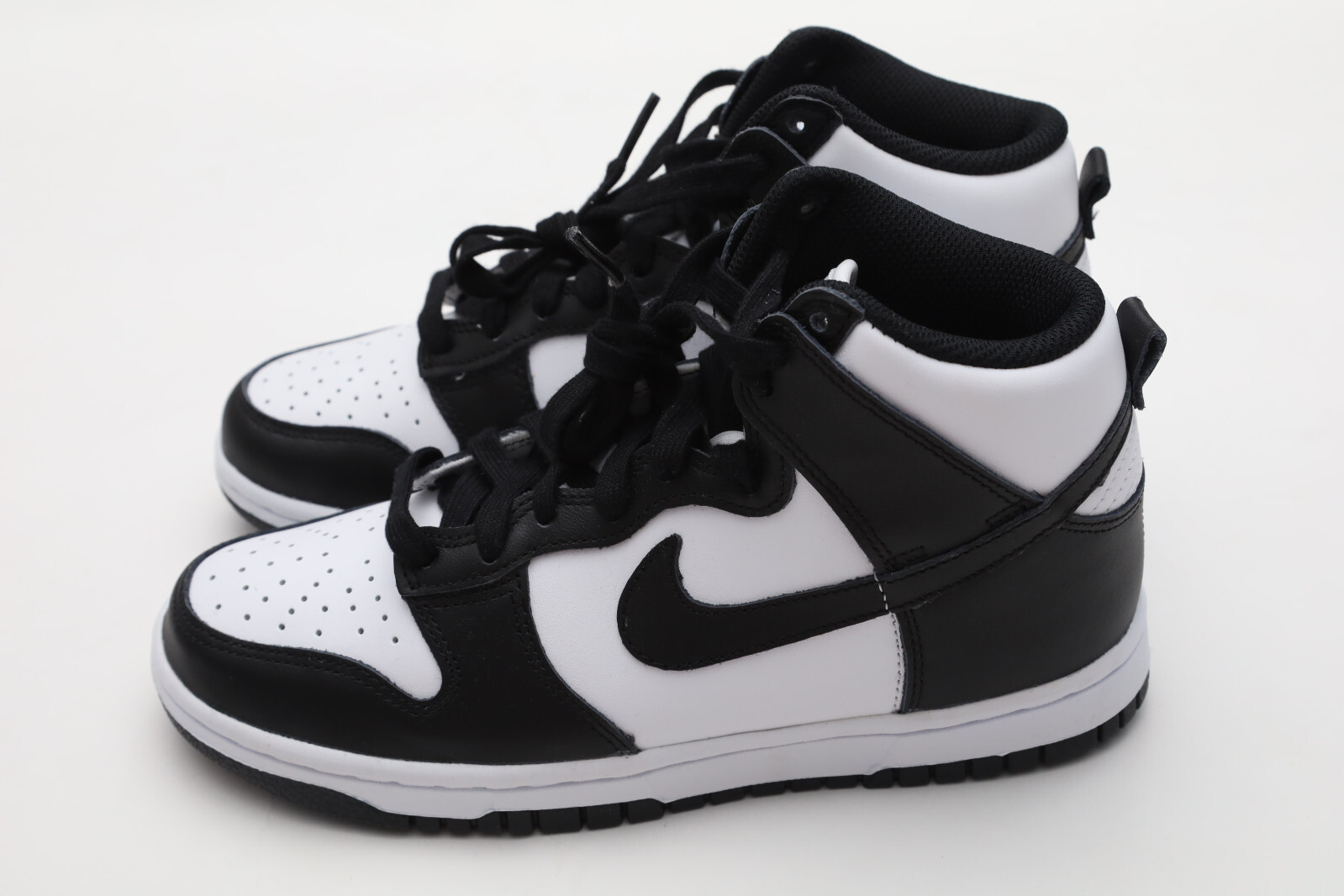 Nike Dunk High Women's Panda Black White 5.5W | eBay