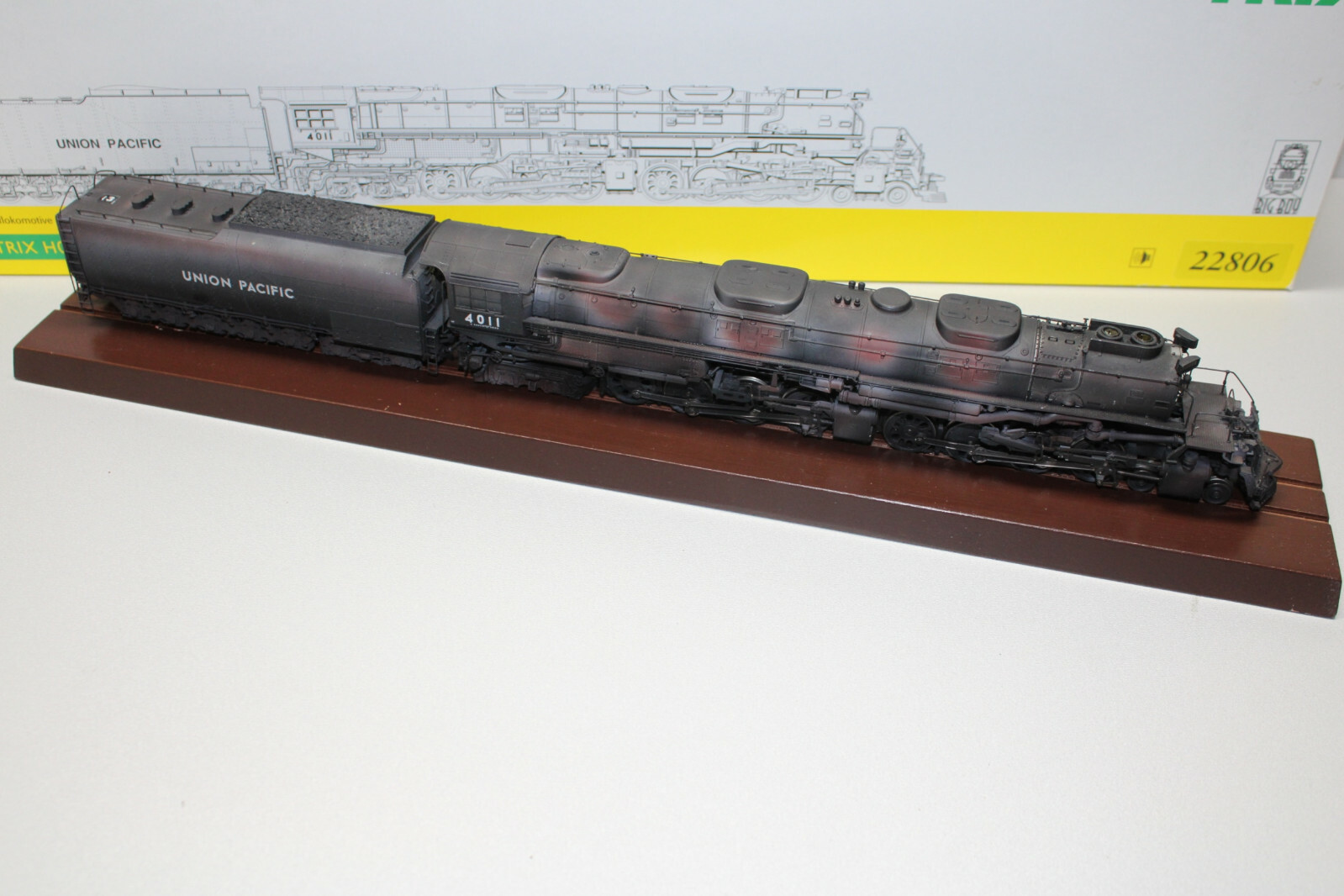 Trix 22806 Digital Dampflok Class 4000 Big Boy Union Pacific Sound Spur H0 OVP 