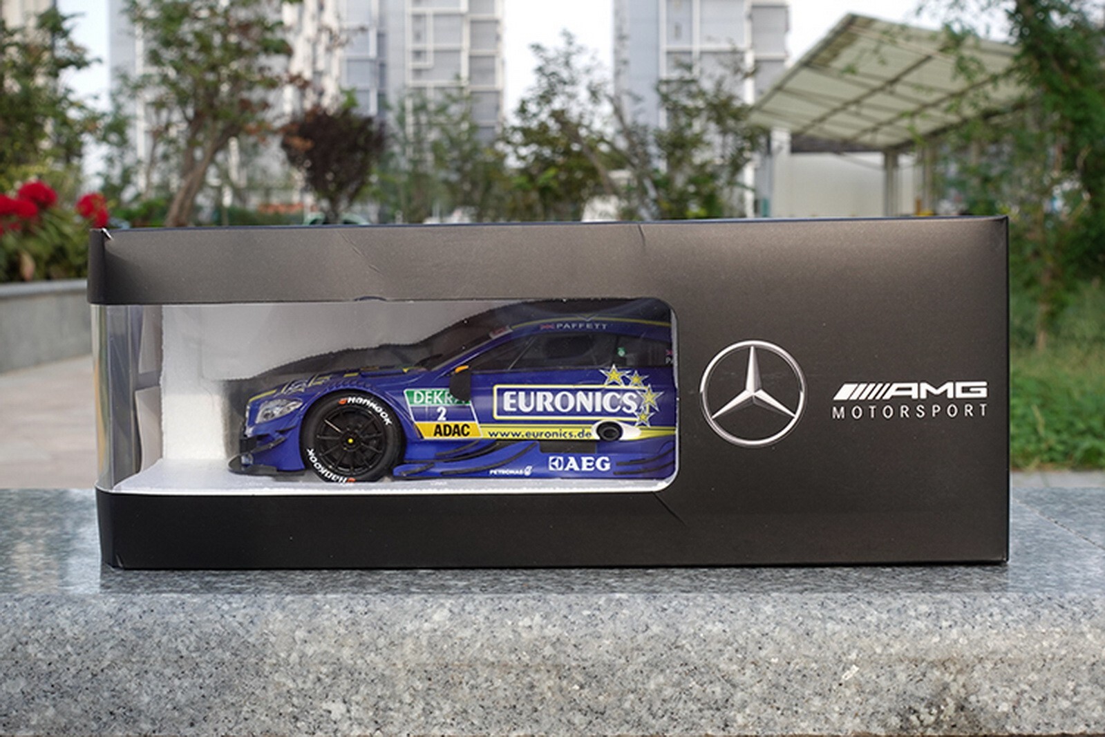 Mercedes-Benz C63 AMG 507 Black (Asia Exclusive) 1:18 GT