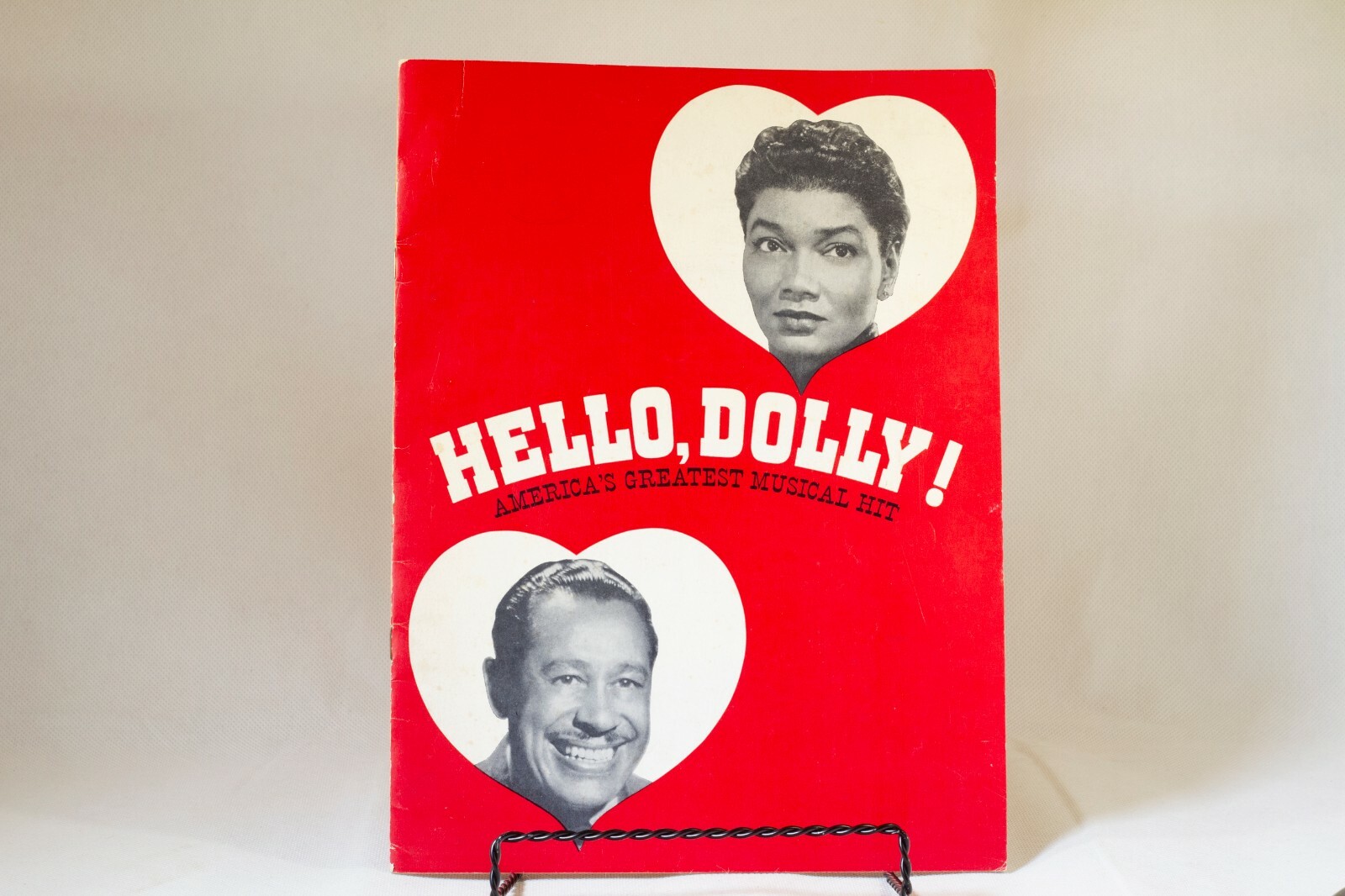 Hello Dolly Musical Program Guide, Cover Cab Calloway Jerry Herman 1968  Rare