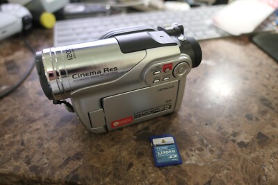 Hitachi DZ-HS300A DVD SD HDD Hard Disk Drive Recording Camcorder *camera only*