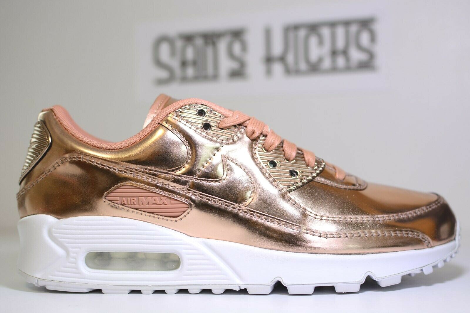 nike air max 90 metallic rose gold