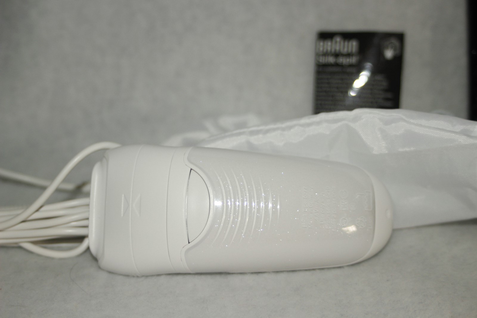 BRAUN Silk-épil 7-5377 ~ Woman's Electric Shaver Rechargeable Wet&Dry *XCLT