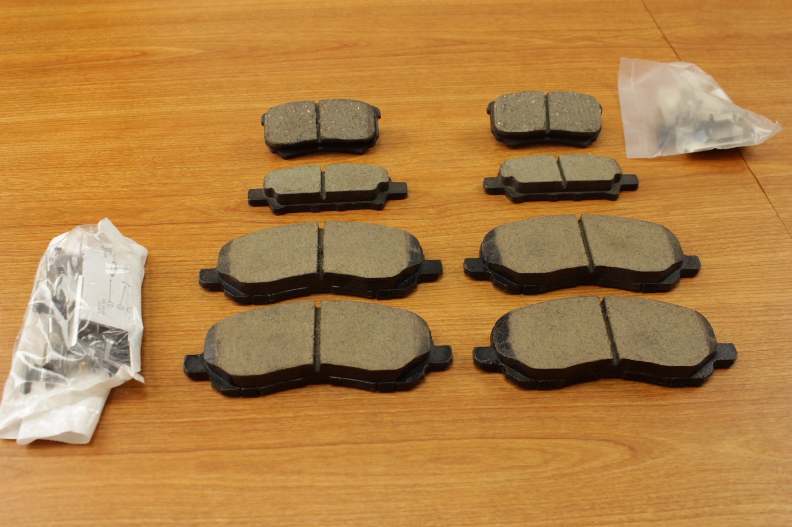 20072017 Jeep Compass Patriot Front & Rear Brake Pad Set Mopar OEM eBay