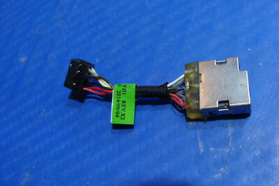 HP 15-f039wm 15.6" Original Laptop DC In Power Jack w/ Cable 730932-YD1 ER*