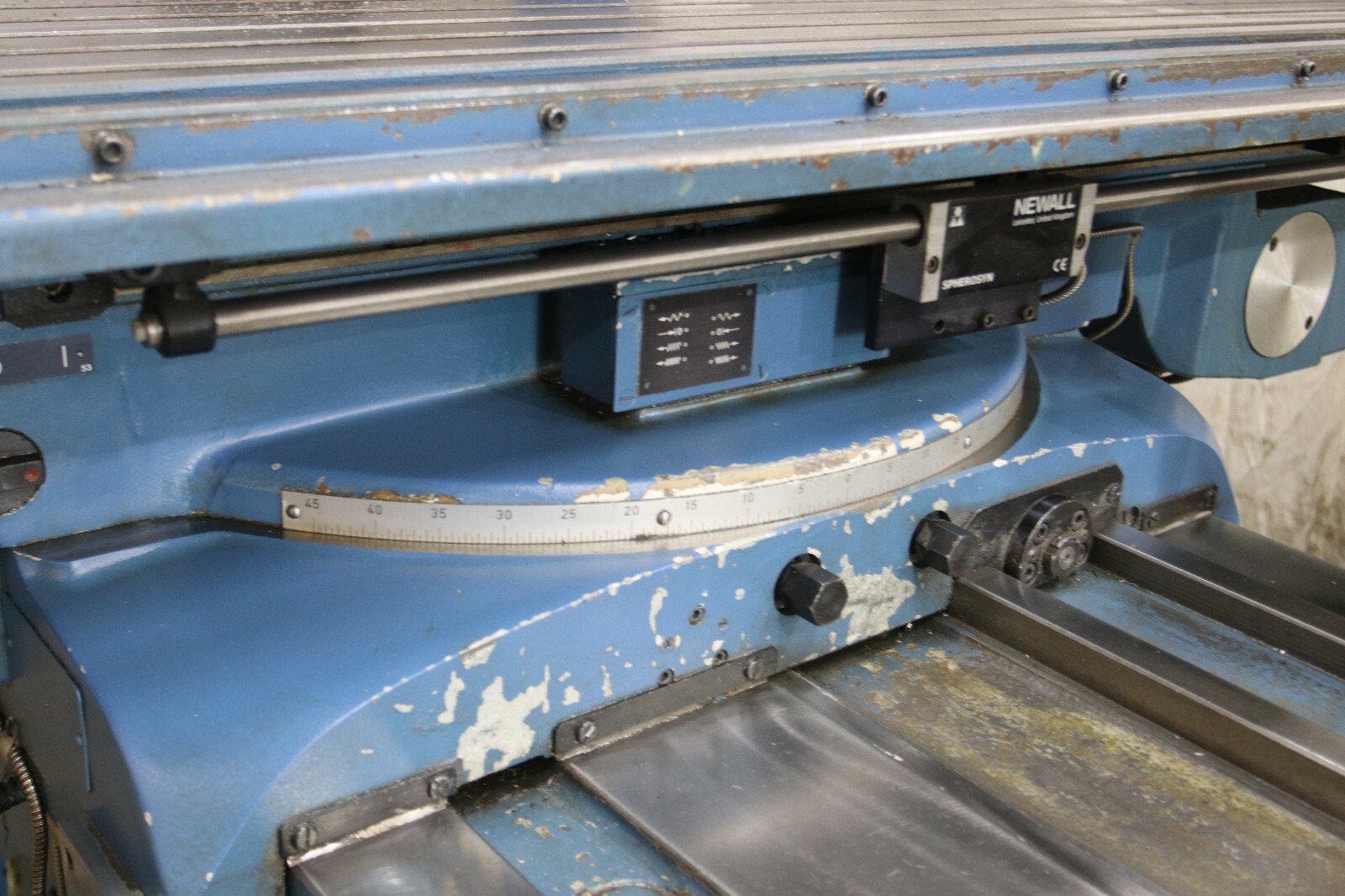 HECKERT MODEL #FU450X1800 HORIZONTAL MILL: YODER #71322