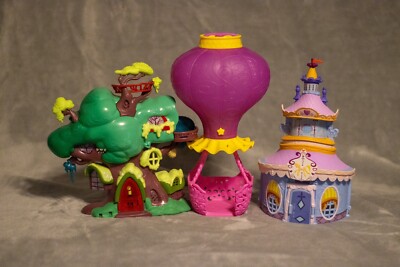 My Little Pony Lot: Golden Oaks Library, Twinkling Balloon, Carousel Boutique