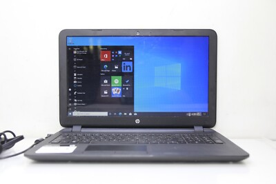 HP 15 NTOEBOOK AMD E1-2100 4GB 500GB HDD WIN10 **READ**  T6-B6