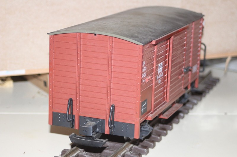 Lgb GÃ¼Terwaggon Mit Beladung Und Schlusslichtern Lgb Nr. Nicht Bekannt Neuwertig