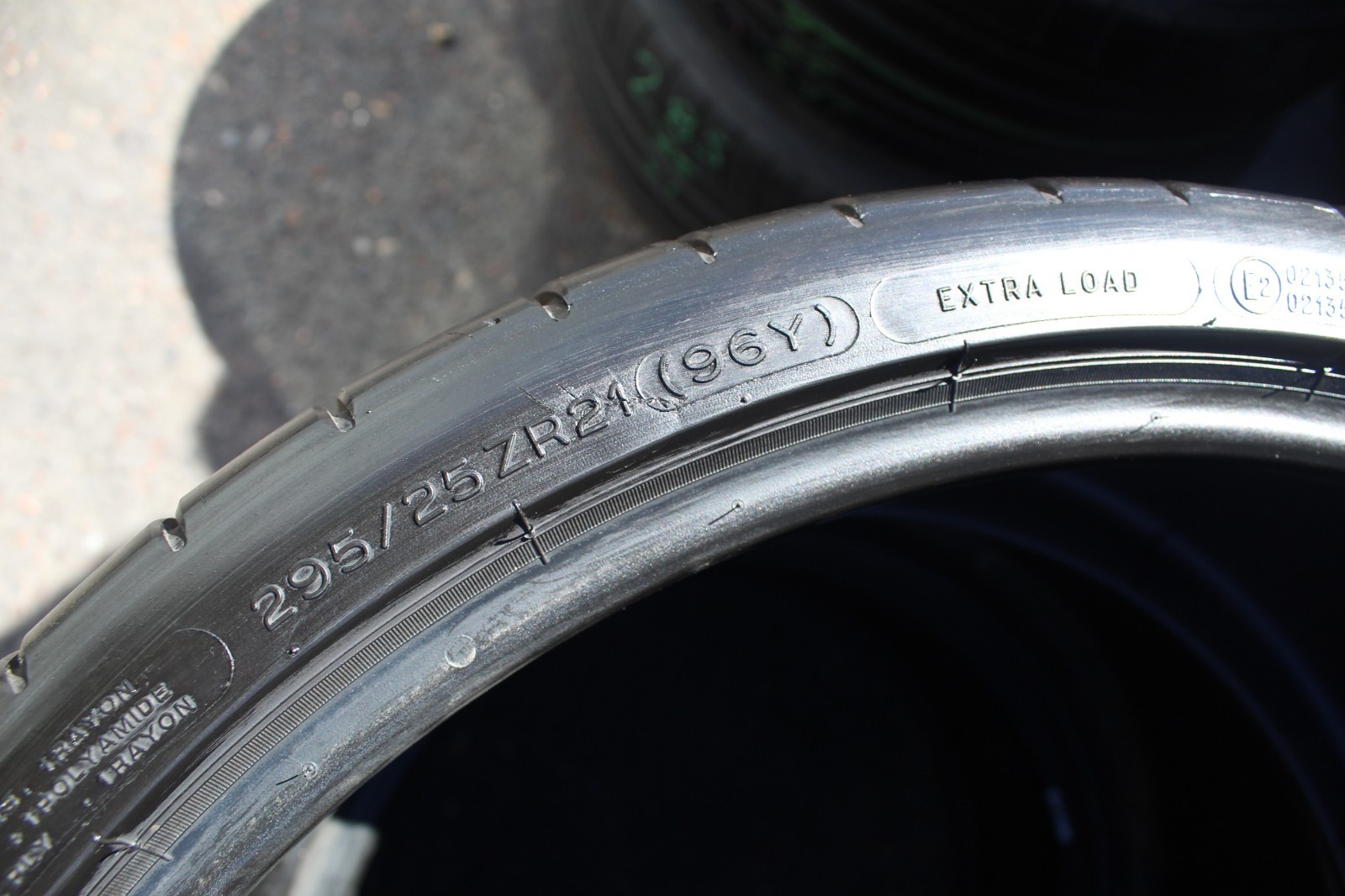 295 25 21 Michelin, Pilot Super Sport, 107Y x2 A Pair 6.1mm (F1_tyres) FO L3996