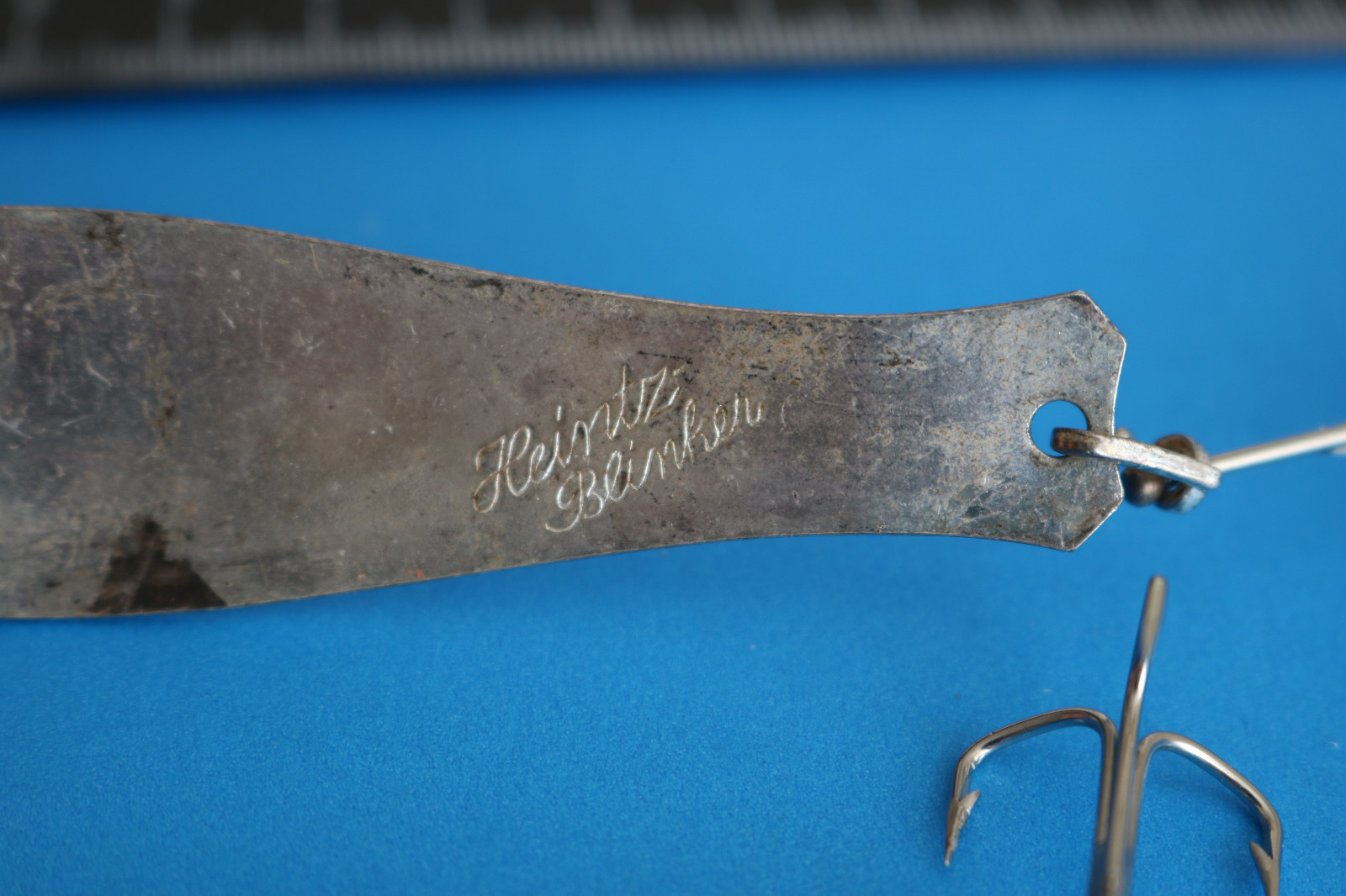 Vintage HEINTZ-BLINKER Fishing Lures, 3 pcs.