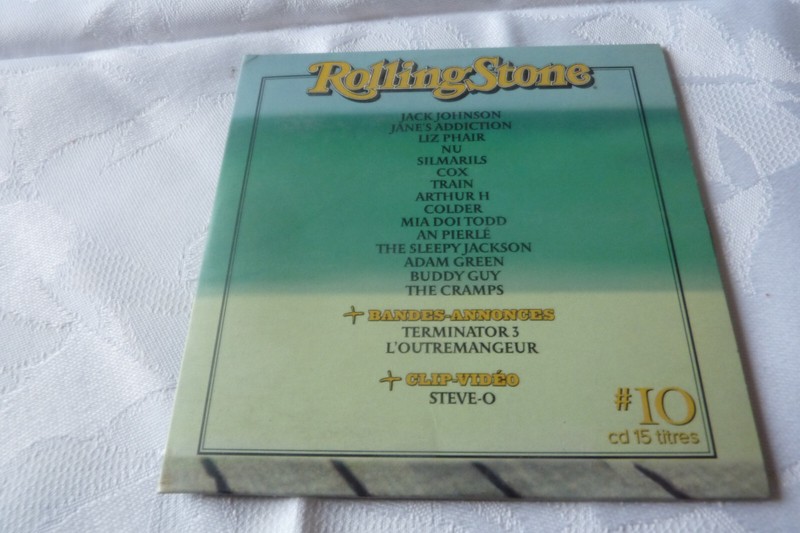 Cd Sampler Rollingstone NÂ°10 - 15 Titres - Jack John - Liz Phair - Silmaris...