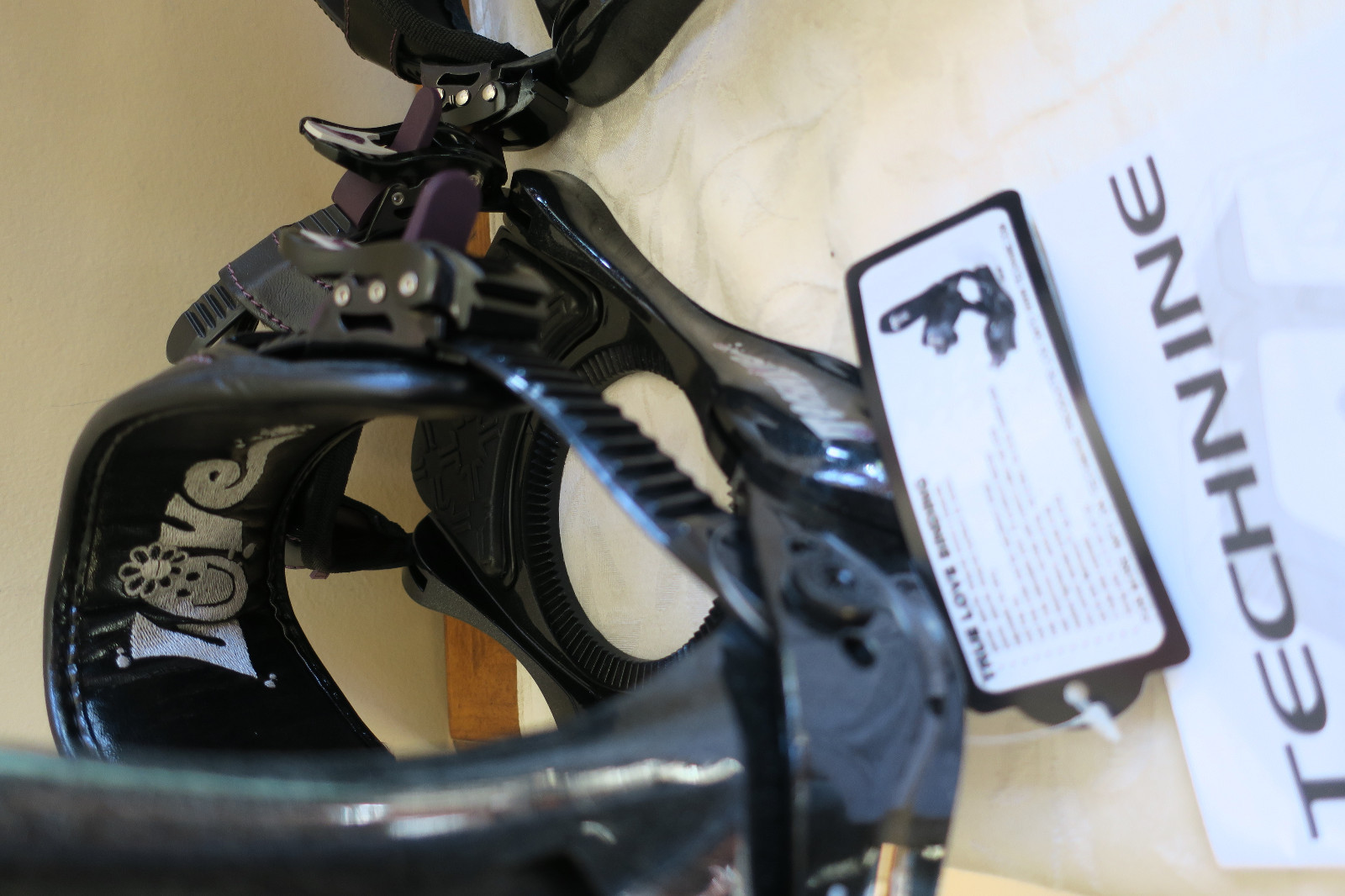 New Technine WMNS Snowboard Bindings M/L Style T9JJ2322 Black