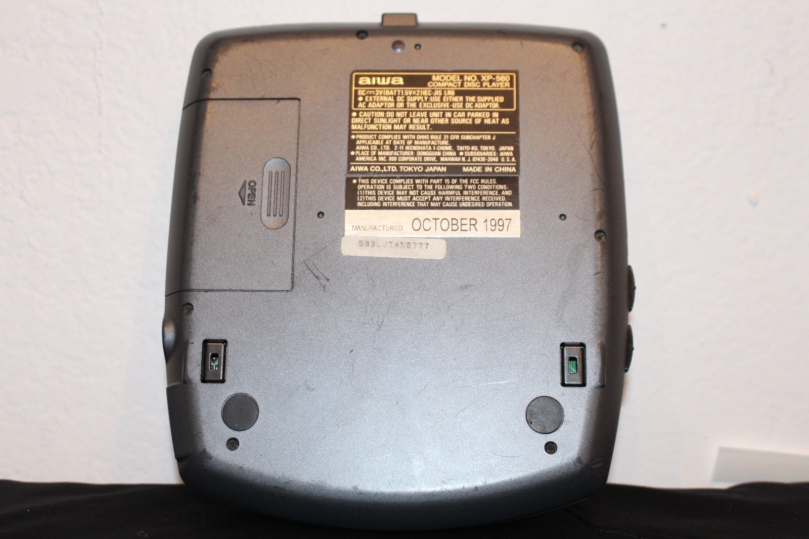 Aiwa CD PLayer XP-560 Vintage