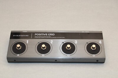 Positive Grid BT4 Bluetooth Foot Controller for iPad/iPhone - works great