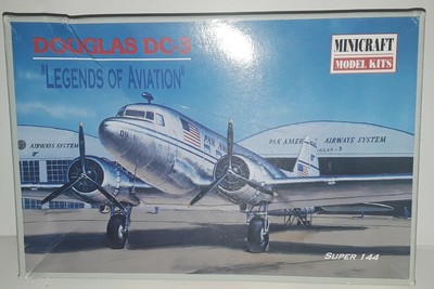 Minicraft Douglas DC-3 Legends of Aviation Model Kit 14434 Pioneer Airlines