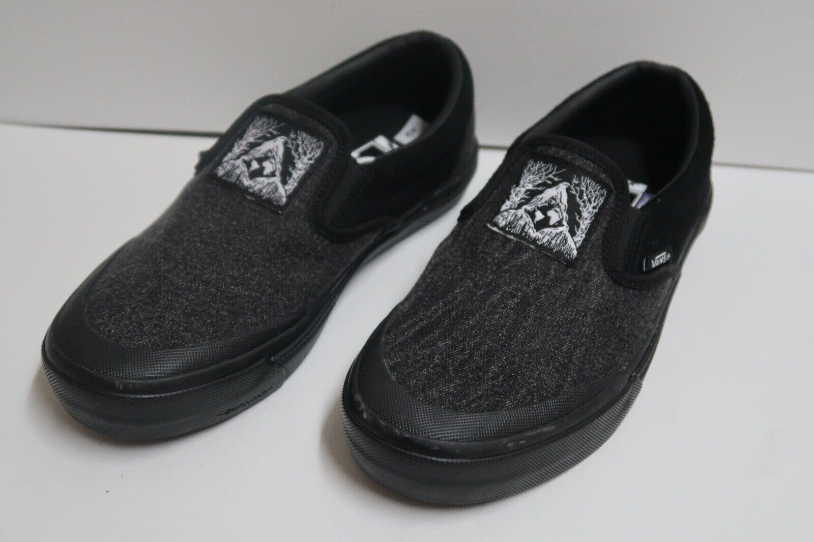 Vans Slip-On BMX Fast and Loose Marl Shoes Woven Mountain