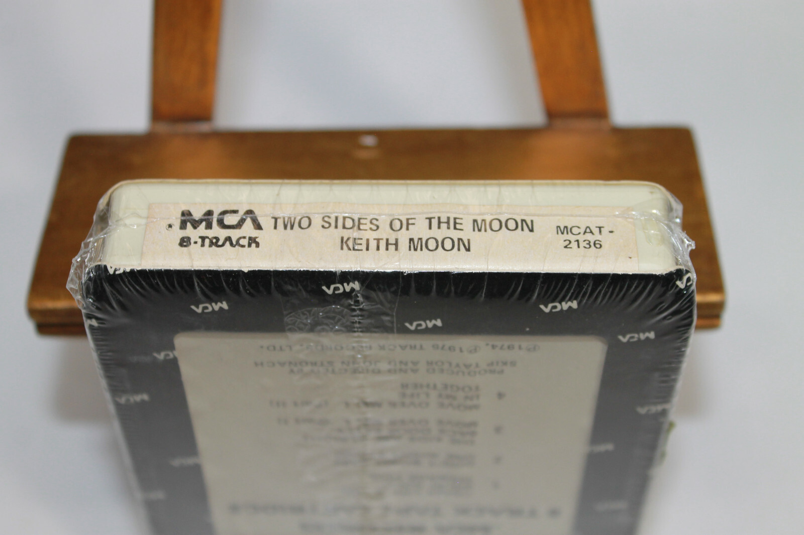 Keith Moon Two Sides Of The Moon 8 Track Factory Sealed New Old Stock