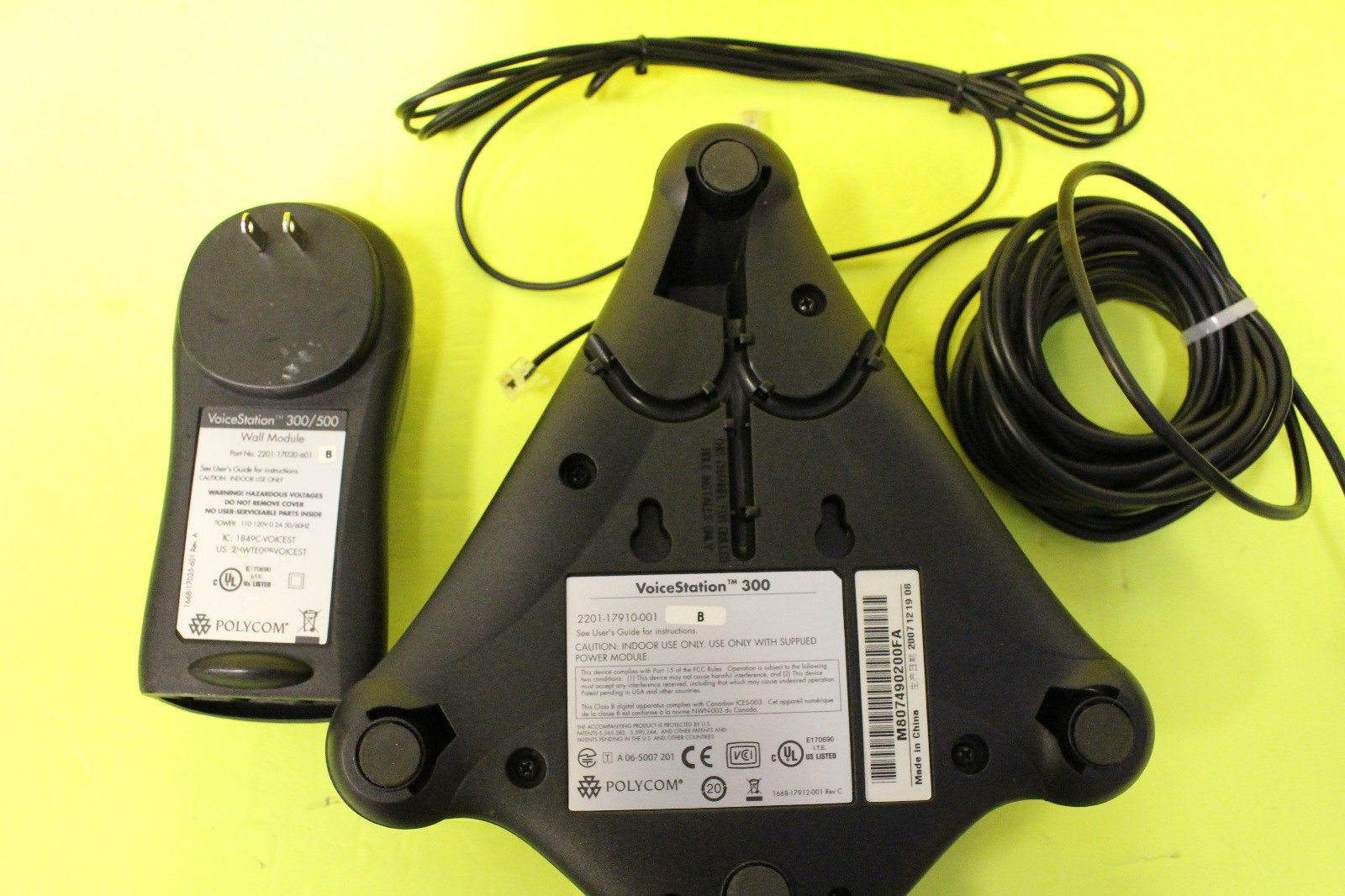 Polycom VoiceStation 300 Business Conference Speaker Phone Set 2201-17910-001