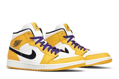 Nike Air Jordan 1 Mid Lakers 852542-700