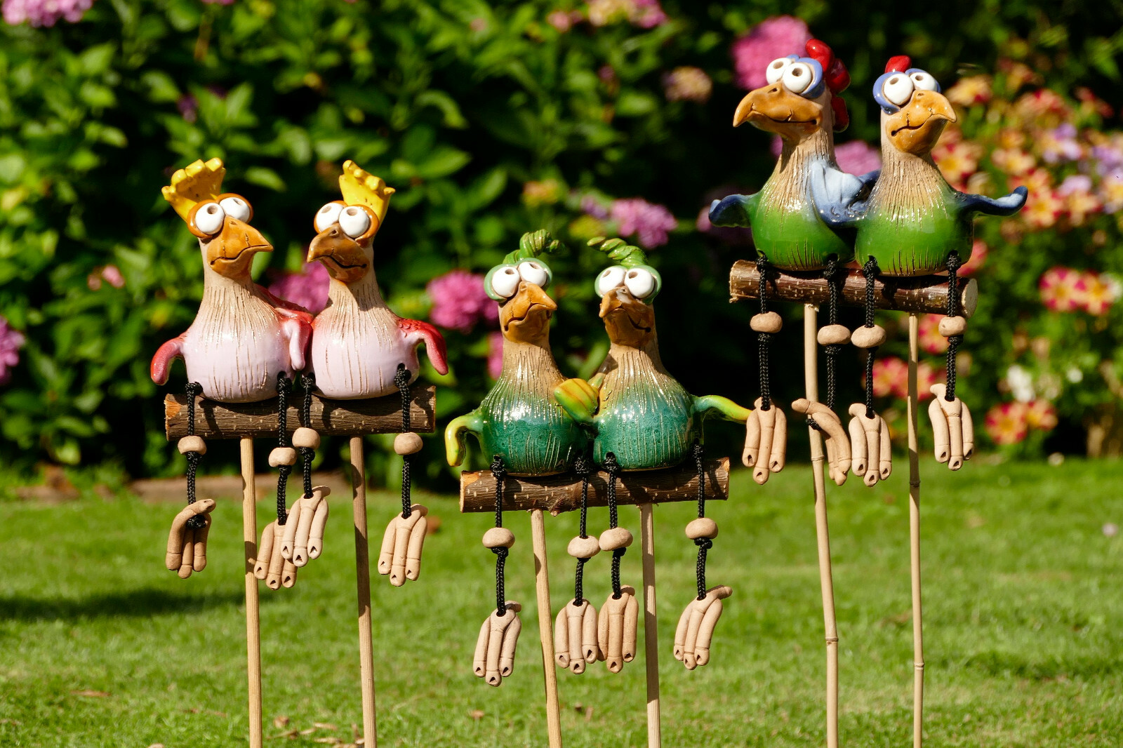 Keramikfiguren Garten