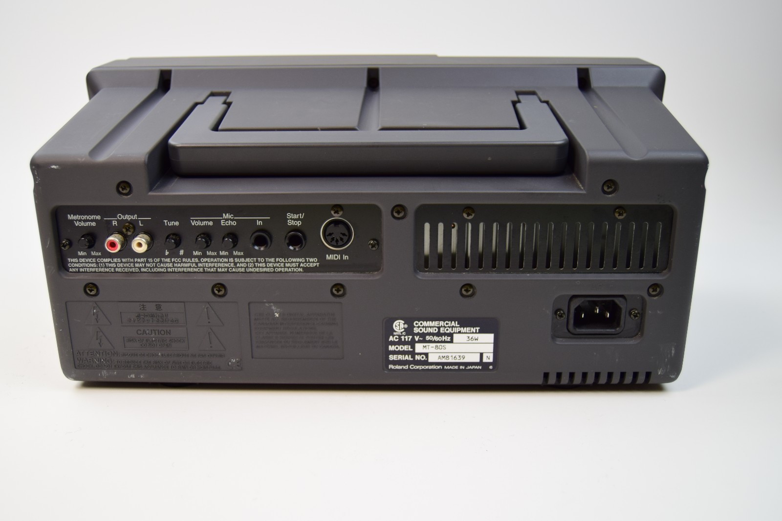 Roland Music Player MT-80s Vintage KARAOKE MIDI Player Free Shipping