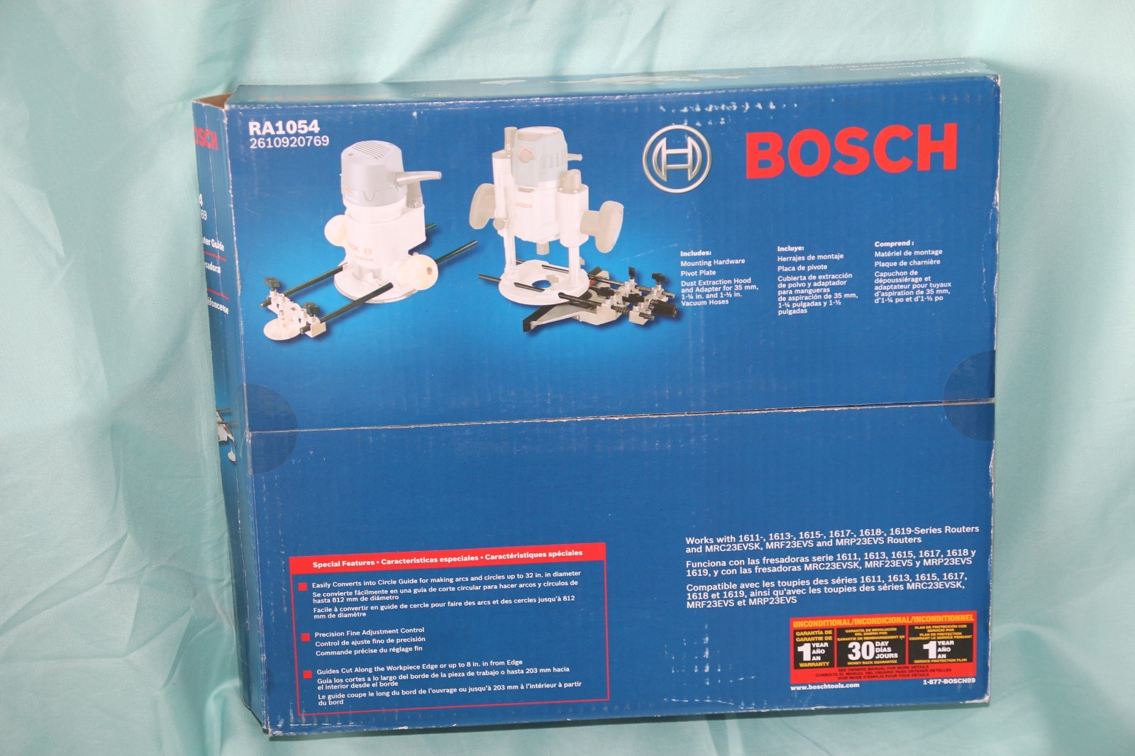 Router Guide,3-1/2 In BOSCH RA1054