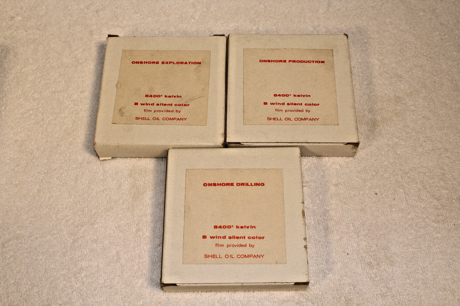 Rare Mint Condition Shell Oil news file footage 16MM FILM PRO STORAGE - 11 reels