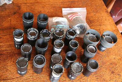 23 x 8 mm Eumig projector lenses - standard focal lengths