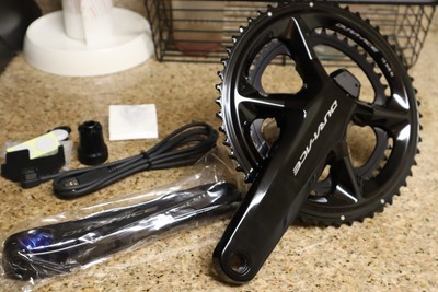 New Shimano Dura-Ace 172.5mm Power Meter Crankset 54/40 Chain Rings